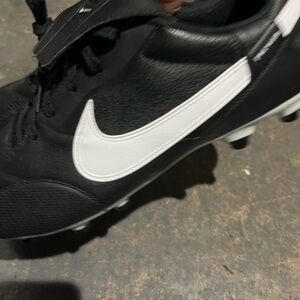 Nike premier III 3 FG soccer cleat Black and White Men's Athletic Cleats